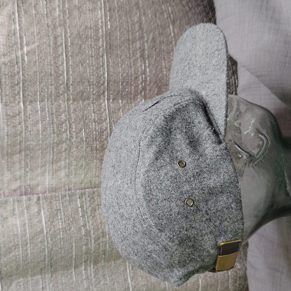 Bridger Bowl Montana Hat Cap Strap Back Gray Wool Nylon Panel Skin to Win - Picture 7 of 12